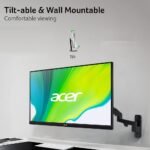 acer 27 Inch Monitor- KB272-27 Inch FHD IPS (1920 x 1080) Display, Up to 120Hz Refresh Rate, 99% sRGB, Tilt, Adaptive-Sync Support (FreeSync Compatible) 1ms (VRB), HDMI & VGA Ports - Image 6