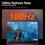 acer Nitro V 16 AI Gaming Laptop 16" WUXGA IPS 180Hz AMD 6-core Ryzen 5 240 16GB DDR5 512GB SSD GeForce RTX 5050 (Up to 421 AI Tops) Backlit Wi-Fi6E Type-C Win11Pro w/ICP Hub - Image 6