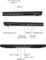 acer Nitro V 16 AI Gaming Laptop 16" WUXGA IPS 180Hz AMD 6-core Ryzen 5 240 16GB DDR5 512GB SSD GeForce RTX 5050 (Up to 421 AI Tops) Backlit Wi-Fi6E Type-C Win11Pro w/ICP Hub - Image 8