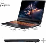 acer Nitro V 16 AI Gaming Laptop 16" WUXGA IPS 180Hz AMD 6-core Ryzen 5 240 16GB DDR5 512GB SSD GeForce RTX 5050 (Up to 421 AI Tops) Backlit Wi-Fi6E Type-C Win11Pro w/ICP Hub - Image 9