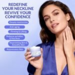 Crogooe Neck Firming Cream - Neck Creams for Tightening and Firming, Tightening and Lifting Wrinkles & Crepey Skin for Neck & Décolleté-1.7 fl.oz - Image 4