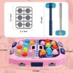 WAYKEE Whack a Game Mole, Toys for Ages 3-4 5-7 8-12 Girls Boys, Whack Game for Toddlers, Gifts for 3 4 5 6+ Year Old Girls Boys, Early Learning Educational Toys with 2 Hammers Sound & Light - Image 3