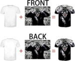 Custom T Shirt, 3D All Over Print Personlized T Shirt, Add Your Image/Photo T-Shirt Front/Back Print - Image 7