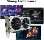 QTHREE GeForce GTX 750 Ti 4GB Graphics Card,GDDR5,128bit,HDMI,DVI,VGA,Video Card for PC Working,Computer GPU,PCI Express x16,Dual Fans,DirectX 12 - Image 7
