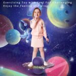 Pogo Ball for Kids & Adults Up to 200lb, Balance Coordination Trick Bounce Board Pop Ball Cool Fun Challenge Indoor Outdoor Toys Pogo Jumper Birthday Gifts for Boys Girls Easter - Image 3