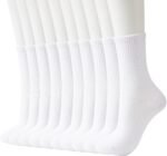 J-BOX 10/8 Pairs Women Cotton Crew Socks - Soft Comfort Dress Socks for Business & Casual, Above Ankle Wear, size 6-11 - Image 7