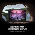 MSI Katana 15HX Gaming Laptop, NVIDIA GeForce RTX 5070 8GB GDDR7 GPU, 14th Gen Intel i7-14650HX, 15.6" 165Hz 2.5K QHD Screen, 16 GB DDR5 RAM, 1 TB SSD, RGB KB, Copilot AI, Win 11 Pro, W/Accessories - Image 4