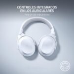 Razer Barracuda X Wireless Gaming & Mobile Headset (PC, PlayStation, Switch 2, Android, iOS): 2.4GHz Wireless + Bluetooth - Lightweight - 40mm Drivers - Detachable Mic - 50 Hr Battery - Mercury White - Image 7