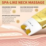 AH-8 Firming Neck Cream with Roller - Neck and Chest Firming Cream to Lift, Tighten & Smooth Sagging Skin, Reduce Wrinkles & Hydrate for Youthful Neck, 4.23 Fl Oz - Image 4