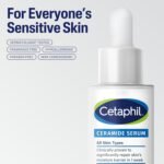 Cetaphil Ceramide Serum, Hydrates and Restores Skin Barrier, Formulated with Ceramides & Centella Asiatica, Designed for Sensitive Skin, Fragrance Free, Dermatologist Tested, 1oz - Image 7