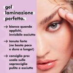 e.l.f. Brow Laminating Gel, Strong-Hold, Clear-Drying & Water-Resistant Brow Gel Creates Laminated Brows, Comb & Sculpt Brows, Vegan & Cruelty-free - Image 5