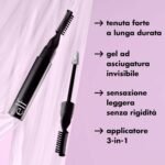 e.l.f. Brow Laminating Gel, Strong-Hold, Clear-Drying & Water-Resistant Brow Gel Creates Laminated Brows, Comb & Sculpt Brows, Vegan & Cruelty-free - Image 7