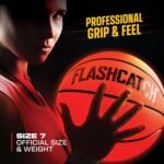Light Up Basketball - Glow in The Dark - Sports Gear Accessories Gifts for Boys 8-15+ Year Old - Kids Teens Gift Birthday Ideas - Teen Boy Toys Ages 8 9 10 11 12 13 14 15 Outdoor Teenager - Image 5