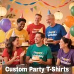 Custom T Shirts for Women Men T-Shirt Front & Back Personalized Add Your Own Design with Image Text Logo - Image 6