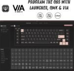 Keychron Q65 Wired 65% Layout Compact Mechanical Keyboard, QMK/VIA Macro Keys Knob Hot-Swappable Aluminum Body Gaming 1000 Hz Polling Rate Compatible with Mac Windows Linux-Gateron Blue Switch - Image 5