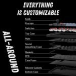 Keychron Q65 Wired 65% Layout Compact Mechanical Keyboard, QMK/VIA Macro Keys Knob Hot-Swappable Aluminum Body Gaming 1000 Hz Polling Rate Compatible with Mac Windows Linux-Gateron Blue Switch - Image 10