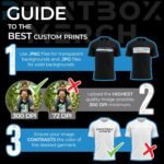 Custom Shirts for Men, Women and Kids, Customized Tshirts, Customize Your Own Shirts, Personalized Front and Back Printing Black - Image 5