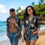 Custom Hawaiian Shirt with Face for Men, Unisex Tropical Beach Shirts Personalized Casual Funny Hawaii Button Down Shirts - Image 6