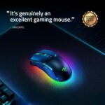 Razer Cobra Pro Wireless Gaming Mouse: 10 Customizable Controls - Chroma RGB Lighting - 30K Optical Sensor - Gen-3 Switches - 2.4GHz, Bluetooth & USB Type C - Up to 170 Hr Battery - Black - Image 4