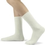 BomKinta Wool Hiking Socks Women - Merino Thick Warm Thermal Boot Socks - Winter Cozy Crew Sock Gifts Size 5-11 - Image 5