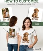 Bella Canvas Unisex Triblend T-Shirts - Custom Shirts Design Your Own Photo & Text, Name - Personalized Tee for Men & Women - Image 3