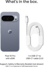 Google Pixel 10 Pro - Unlocked Android Smartphone - Gemini AI Assistant, Triple Rear Camera System, Fast-Charging 24+ Hour Battery, and 6.3" Super Actua Display - Obsidian - 1 TB (2025 Model) - Image 12