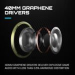 RIG R5 Spear PRO HS Competitive Wired Gaming Headset with Graphene Drivers Officially Licensed for PlayStation - Black - Image 4