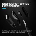 RIG R5 Spear PRO HS Competitive Wired Gaming Headset with Graphene Drivers Officially Licensed for PlayStation - Black - Image 8