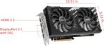 ASRock AMD Radeon RX 7700 XT Challenger 12GB GDDR6 192-bit 0dB Silent Cooling 7680 x 4320 DisplayPort HDMI LED Indicator 18Gbps Dual Fan Graphics Card - Image 3