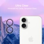 Ailun 3 Pack Camera Lens Protector for iPhone 17,Tempered Glass,9H Hardness,Ultra HD,Anti-Scratch,Case Friendly,Does not Affect Night Shots - Image 4