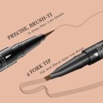 Microblading Eyebrow Pen Waterproof - Eyebrow Pencil Magical 2-in-1 Dual-Ended Eye Brow Pencils for Women with 4-Fork-Tip & Precise Brush-Tip & Eyebrow Brush, Natural Hair Like Strokes (Dark Brown) - Image 3
