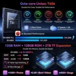 Blackview BV4800 Pro Android 14 Rugged Phone Unlocked, Octa-core 12GB+128GB/SD 2TB, IP69K Waterproof Rugged Smartphone, 6.56''HD+Display, 5180mAh Battery, NFC, 4G Dual SIM, 3 Card Slots,Glove Mode,GPS - Image 6