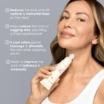 Body Firm Crepe Erase Lift & Smooth Neck Serum, Firming Neck Cream & Anti Aging Serum With TruFirm Technology, Peptides, Caffeine & Vitamin B3, Skin Care For Women, Roller Ball Applicator, 1.7 FL Oz - Image 3