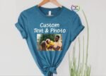 Custom Photo Tshirt, Custom Image t-Shirt, Your Photo Shirt, Custom Shirts Design Your own, Photo T-Shirt, Personalized Gift Ideas Multicolor - Image 5