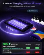 NIMO 17.3" Light-Gaming-Laptop, AMD Ryzen 7 8745HS 8 Cores 32GB DDR5 RAM 1TB SSD, Radeon 780M Graphics, FHD IPS Display, 100W Type-C Fast Charger, Backlit Keyboard, Fingerprint, USB 4.0 - Image 5