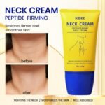 KOEC Neck Peptide Firming Cream with Roller,Hydrating & Tightening & Lifting Cream Silky Texture for Woman 4.23 FL OZ - Image 4