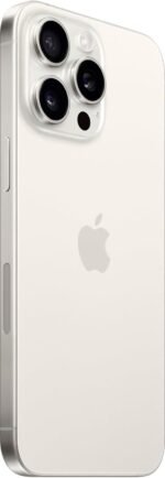 Apple iPhone 15 Pro Max, 256GB, White Titanium - Unlocked (Renewed) - Image 3