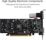 QTHREE Radeon RX 550 4GB Low Profile Graphics Card,GDDR5,128-Bit,VGA,DVI,HDMI,Video Card for PC Gaming,Computer GPU,PCI Express X8 3.0,SFF HDCP,DirectX 12 - Image 4