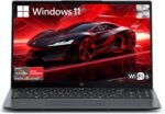 2026 Gaming Laptop with AMD Ryzen7 7730U Processor（Up to 4.5GHz,8C/16T),16GB DDR4 RAM 512GB SSD, AMD Radeon Graphics,WiFi 6,15.6 inch IPS Display,Webcam, Windows 11 Laptop Computer for Video Editing - Image 2