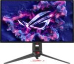 ASUS ROG Swift 27” 4K QD-OLED Gaming Monitor (PG27UCDM) - 240Hz, 0.03ms, Custom Heatsink, Neo Proximity Sensor, G-SYNC Compatible, 99% DCI-P3, True 10-bit color, DisplayPort 2.1a UHBR20, 3 yr warranty - Image 2