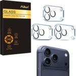 Ailun 3 Pack Camera Lens Protector for iPhone 17 Pro Max,Tempered Glass,9H Hardness,Ultra HD,Anti-Scratch,Case Friendly,Does not Affect Night Shots[Not for iPhone 17/17 Pro/iPhone Air] - Image 2