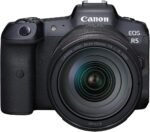 Canon EOS R5 Mirrorless Camera RF24-105mm F4 L is USM Lens Kit, Full-Frame Hybrid Camera, 8K Video, 45 Megapixel CMOS Sensor, DIGIC X Image Processor, Up to 12 FPS, RF Mount, Black - Image 2