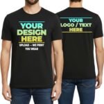 Custom T-Shirt, Design Your Own Photo & Text, Personalized Unisex Tee, Premium Cotton Shirt for Events & Business - Image 2