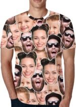 Custom T Shirts Add Your Own Custom Photo Text Name Personalized Shirt Men Boyfriend Face Printed Gifts Customized-8 Sizes - Image 2