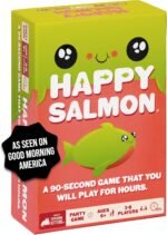 Exploding Kittens Happy Salmon 3-8 Players - Ages 6+ - 90 Second Rounds - Easy to Learn Quick Matching Card Game - Party Game, Family Game Night, Kid and Adult Card Game - Image 2