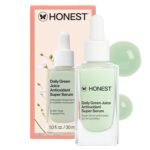 Honest Beauty Daily Green Juice Antioxidant Super Serum, Improves Skin Tone Texture, Gentle for Sensitive Skin, Fragrance-Free Vegan, 1 fl oz - Image 2