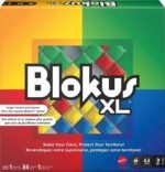 Mattel Games Blokus XL Board Games for Family Night, Brain Games for 2 to 4 Players, Oversized Board and Pieces (Amazon Exclusive) - Image 2