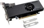 QTHREE Radeon RX 550 4GB Low Profile Graphics Card,GDDR5,128-Bit,VGA,DVI,HDMI,Video Card for PC Gaming,Computer GPU,PCI Express X8 3.0,SFF HDCP,DirectX 12 - Image 2