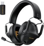 SG600 Wireless Gaming Headset for PC, PS5, PS4, Laptop, Mac, Nintendo Switch, 2.4GHz & Bluetooth 5.3 Gaming Headphones with Noise Canceling Mic, Stereo Sound, 70+Hr Battery, 15ms Latency - Image 2