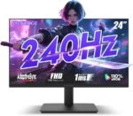 Viewedge 24 Inch Gaming Monitor with 240Hz, VA 1ms, FHD 1080p and HDR 10 PC Computer Monitor with 110% sRGB, Bluelight Filter, 2 HDMI & 1 DP Port, Support Adaptive Sync and Wall Mounted - Image 2
